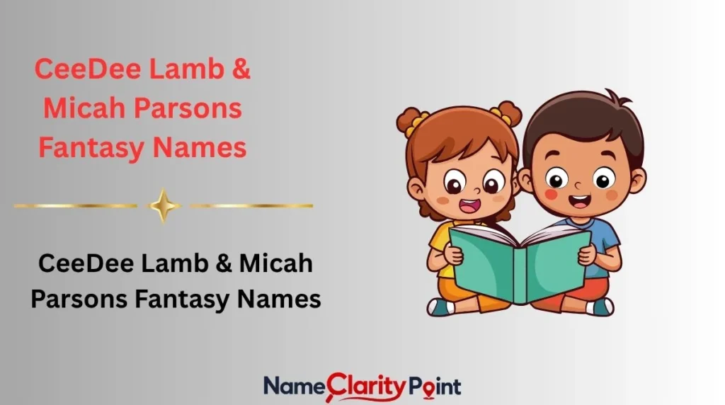 CeeDee Lamb & Micah Parsons Fantasy Names