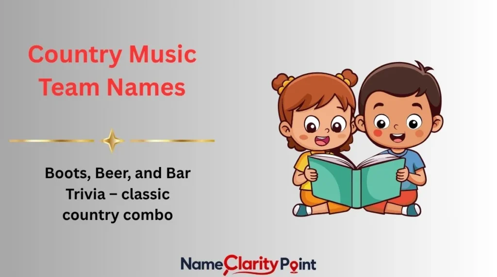 Country Music Team Names