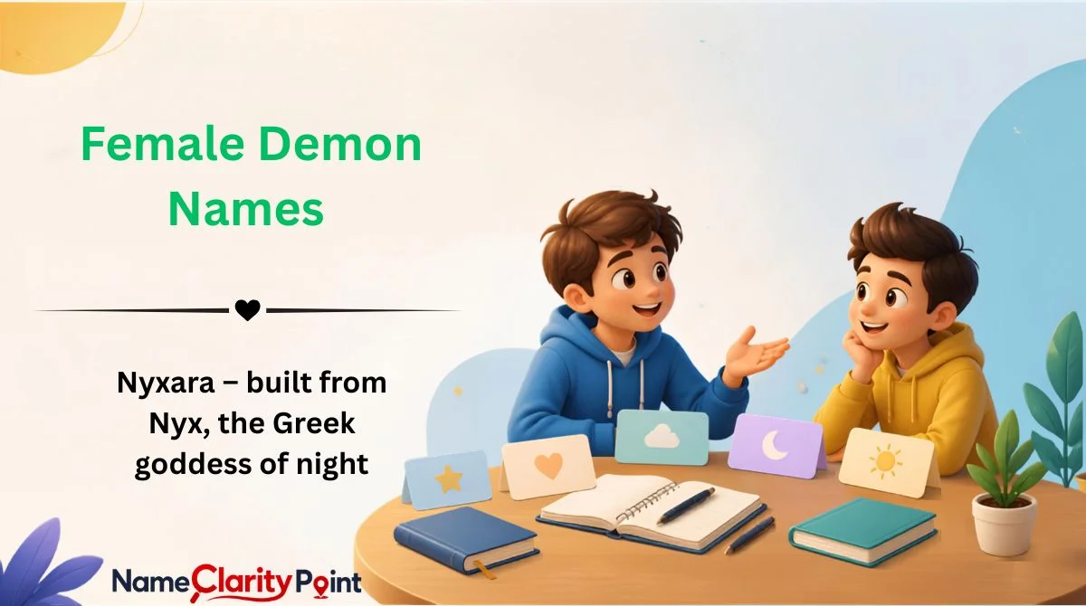 Female Demon Names