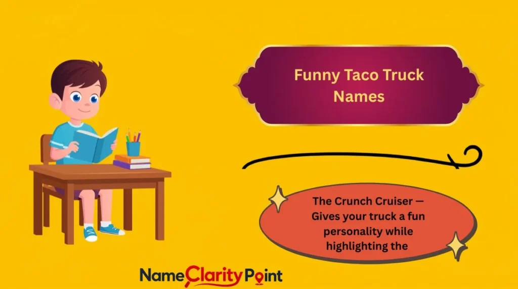 Funny Taco Truck Names