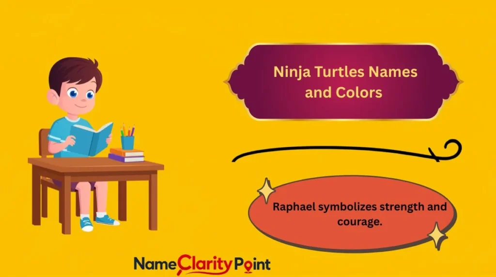 Ninja Turtles Names and Colors