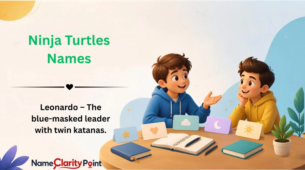 Ninja Turtles Names