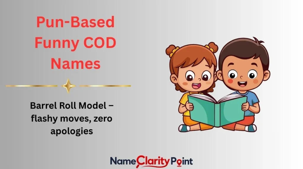 Pun-Based Funny COD Names