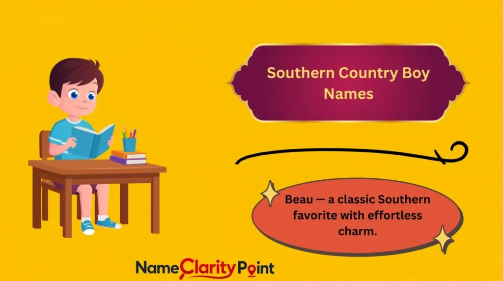 Southern Country Boy Names