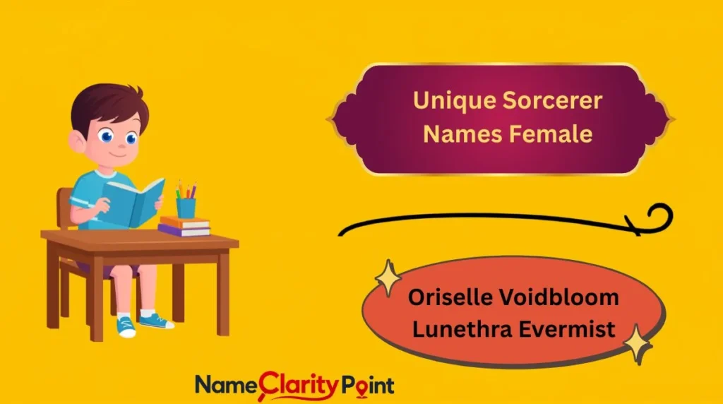 Unique Sorcerer Names Female