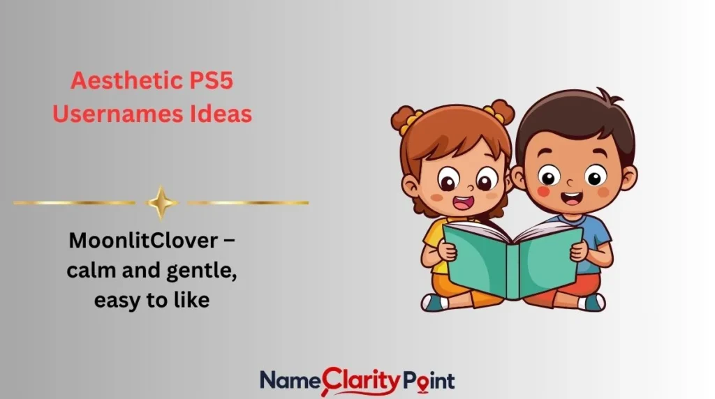 Aesthetic PS5 Usernames Ideas