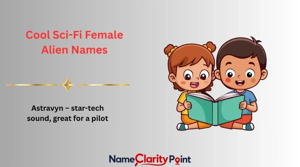 Cool Sci-Fi Female Alien Names