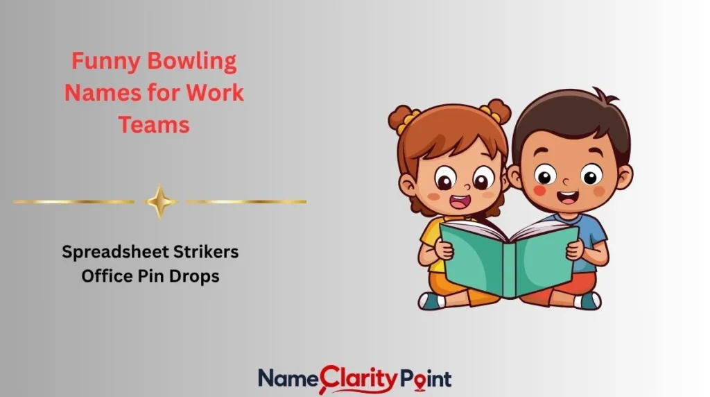 Funny Bowling Names for Work Teams