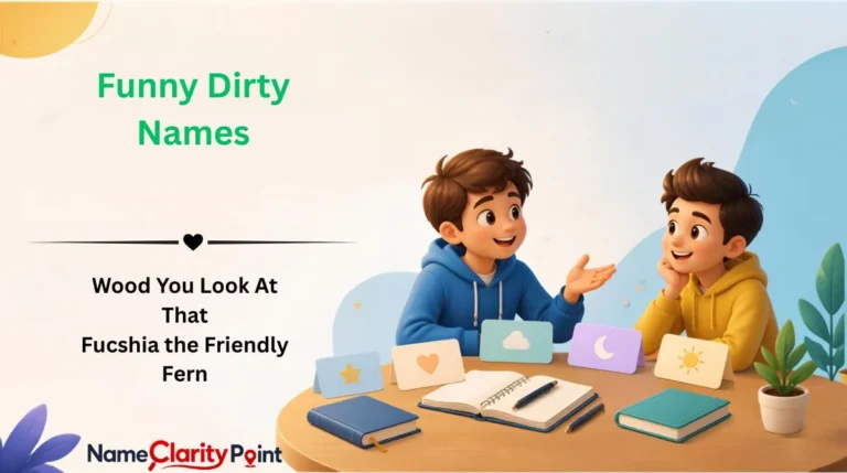 Funny Dirty Names