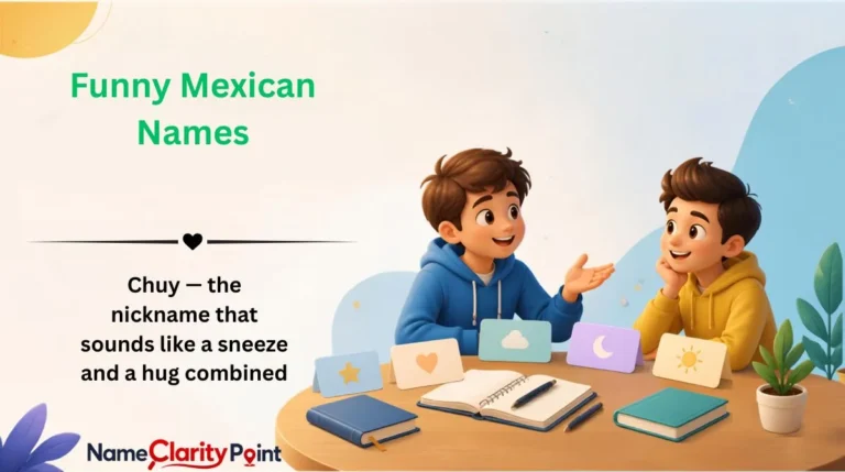 Funny Mexican Names