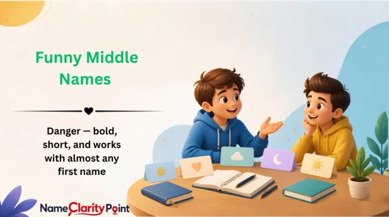 Funny Middle Names
