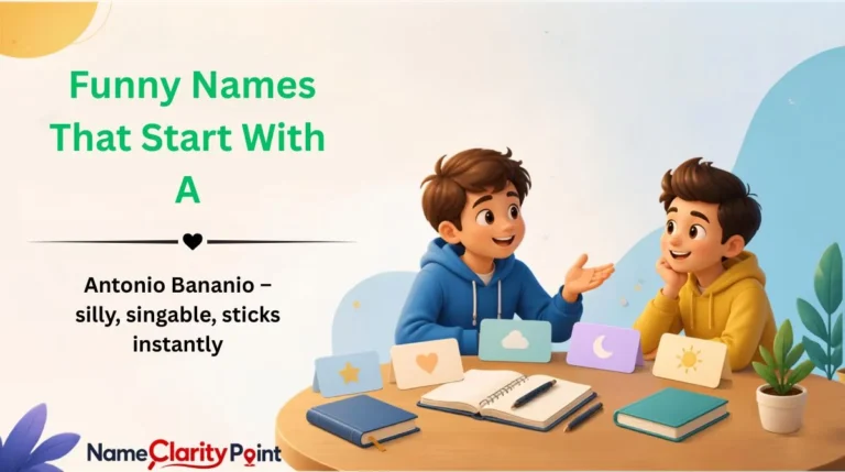 Funny Names That Start With A