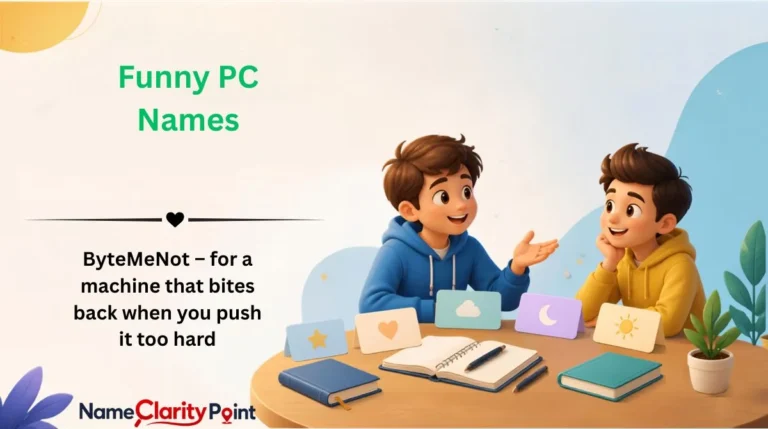 Funny PC Names