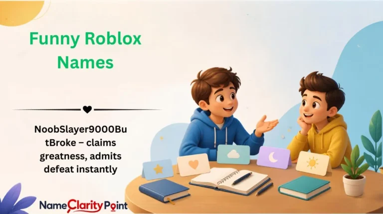 Funny Roblox Names