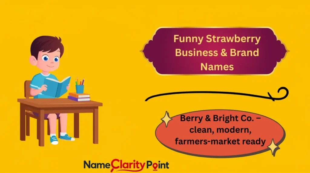 Funny Strawberry Business & Brand Names