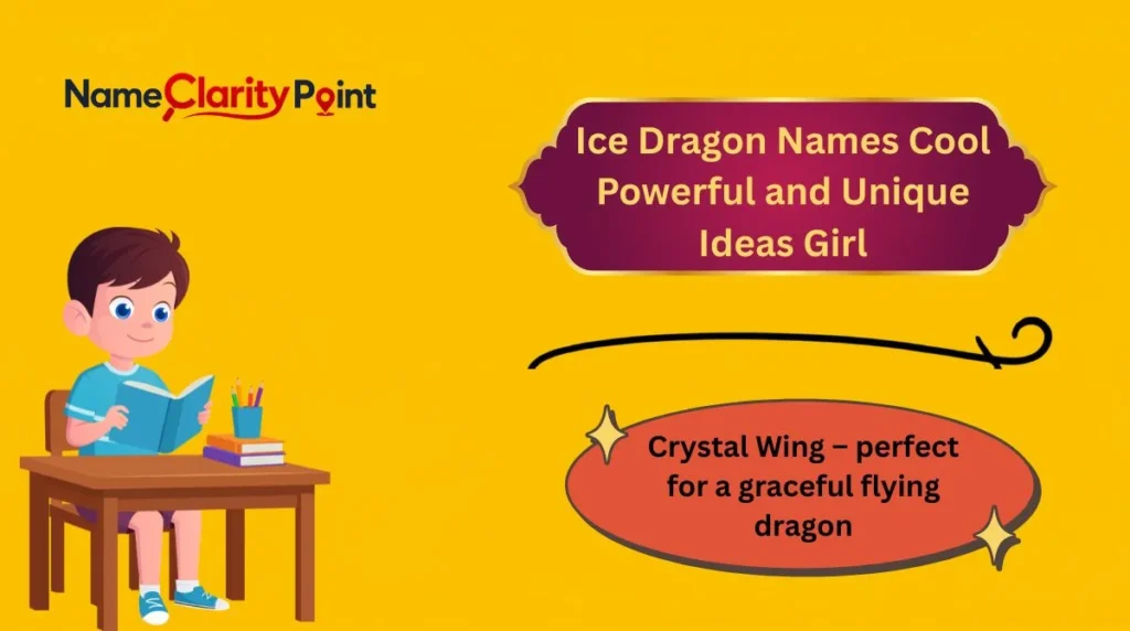 Ice Dragon Names Cool Powerful and Unique Ideas Girl