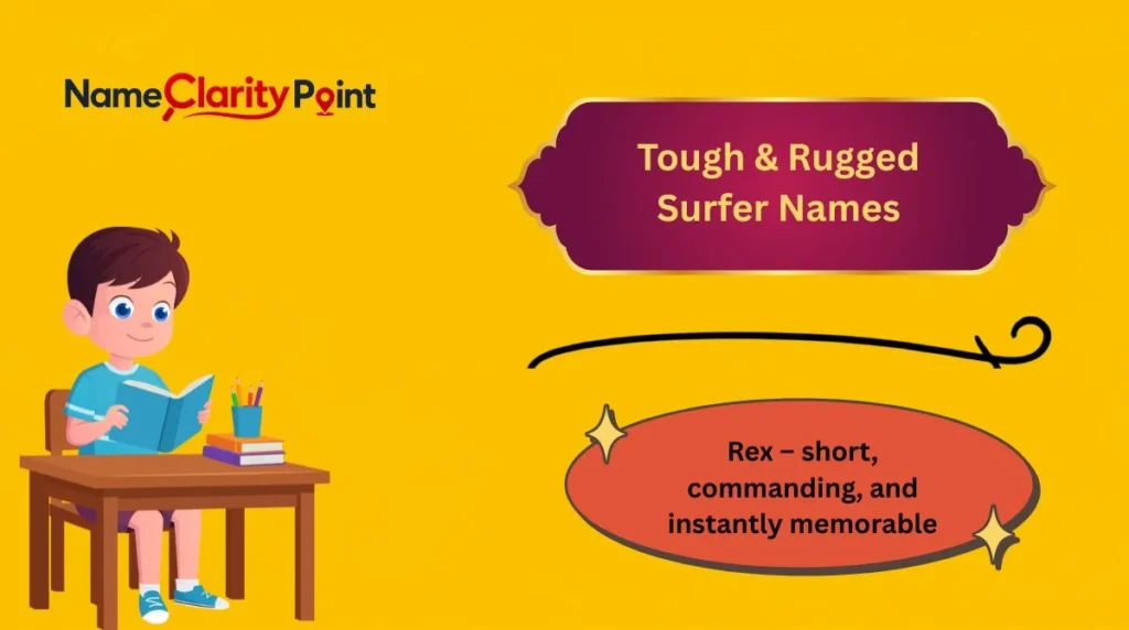 Tough & Rugged Surfer Names